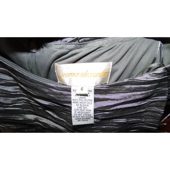 Jeanne Alexander evening dress size 6 - Picture 3 of 3